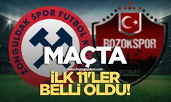 Zonguldakspor-Yozgat Belediyesi Bozokspor maçı ilk 11’leri belli oldu