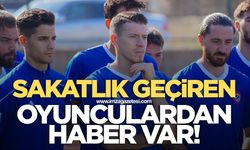 Zonguldakspor'da sakatlık geçiren 3 oyuncudan haber var!