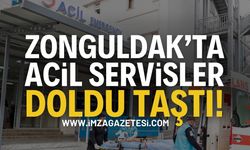 Zonguldak'ta Acil Servisler Doldu Taştı!