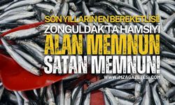 Zonguldak'ta Hamsiyi Alan Memnun, Satan Memnun!