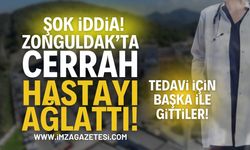 Zonguldak'ta Hastanede Kötü Üslup İddiası!