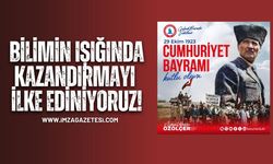 Bilimin Işığında Kazandırmayı İlke Ediniyoruz!