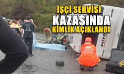 Bartın'da işçi servisi Düz Yolda Devrildi! Ölenin kimliği...
