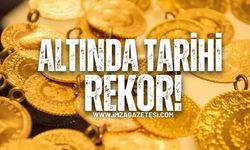 Altında tarihi rekor!