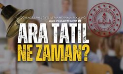 Merakla Beklenen Ara Tatil Ne Zaman?