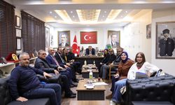 Fransız Heyeti, Başkan Erdem’i ziyaret etti...