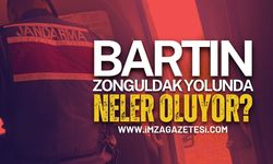 Bartın Zonguldak Yolunda Endişelendiren Kontrol!