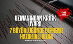 Jeoloji Uzmanı Osman Bektaş’tan 4 İle Kritik Uyarı! “7 Büyüklüğünde Depreme Hazır Olun!”