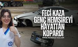 Bartın’da Feci Kaza genç hemşire Edanur Tatlıoğlu'yu hayattan kopardı...