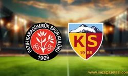 CANLI: Fatih Karagümrük – Kayserispor Maçı Canlı Yayın