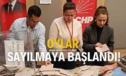 Oylar sayılmaya başlandı