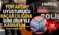 Yuh Artık! Uyuşturucu Kaçakçılığına Dini Objeyle Kamuflaj...