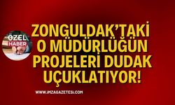Zonguldak’taki O Müdürlüğün Projeleri Dudak Uçuklatıyor!