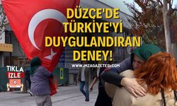 Düzce'de Türki̇ye'yi̇ Duygulandıran Deney... Video Rekor Kırıyor!