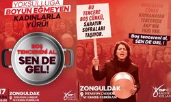CHP’li Kadınlar, Adalet ve Hürriyet İçin Boş Tencereyle Yürüyecekler!