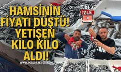 Hamsinin Fiyatı Düştü! Yetişen Kilo Kilo Aldı!