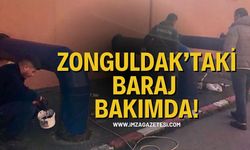Zonguldak’taki Baraj Bakımda!