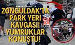 Zonguldak'ta Park Yeri Kavgası! Yumruklar Konuştu!