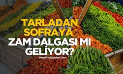 Tarladan Sofraya Zam Dalgası mı Geliyor?
