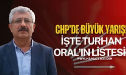 CHP Zonguldak İl Kongresi’nde Kıran Kırana Yarış! İşte Turhan Oral'ın listesi!