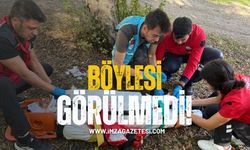 Zonguldak'ta böylesi görülmedi!
