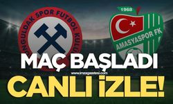 Zonguldakspor Amasyaspor maçı başladı! Canlı izle