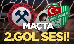 Zonguldakspor Amasyaspor maçında ikinci gol sesi