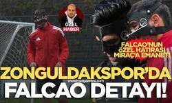 Radamel Falcao’nun özel hatırası Zonguldakspor’un golcüsüne emanet