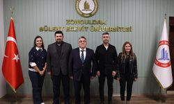 AA’dan Rektör Özölçer’e Nezaket Ziyareti