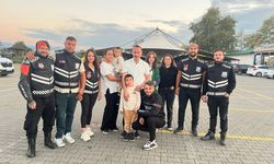Zonguldak Motosiklet Sürücüleri Derneği’nden DMD Hastası Asaf Ali’ye Moral Ziyareti
