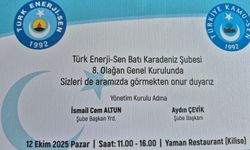 Türk Enerji-Sen Batı Karadeniz Şubesi Genel Kurula Hazırlanıyor
