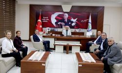 CHP’Lİ BAŞKANLAR, BAŞKAN POSBIYIK’I ZİYARET ETTİ