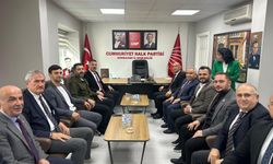 AK Parti'den CHP'ye Hayırlı olsun ziyareti...