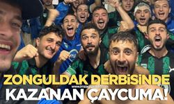 Zonguldak derbisinde kazanan Çaycumaspor oldu
