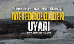 Meteorolojiden Zonguldak, Bartın ve Düzce'ye Uyarı!