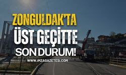 Zonguldak’ta Asansörlü Üst Geçitte Son Aşama