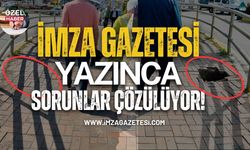 İmza Gazetesi Yazınca Sorunlar Çözülüyor!
