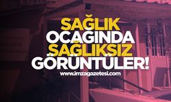 Sağlık Ocağında Sağlıksız Görüntüler!