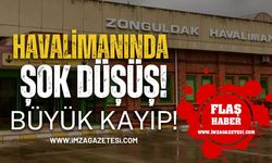 Zonguldak Havalimanı'nda Şok Düşüş! Büyük Kayıp!