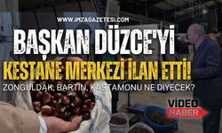 Başkan Düzce'yi kestane merkezi ilan etti! Zonguldak, Bartın, Kastamonu ne diyecek?