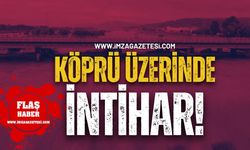 Çaycuma'da Köprü Üzerinde İntihar!