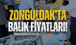 Zonguldak’ta balık fiyatları!