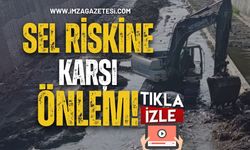 Sel riskine karşı önlem! DSİ, Üzülmez Deresi’nde hummalı temizlik çalışması başlattı