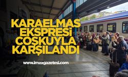 Turistik Karaelmas Ekspresi Zonguldak’ta Coşkuyla Karşılandı
