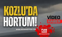Kozlu’da Hortum Çıktı!