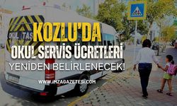 Kozlu'da Okul Servis Ücretleri Yeniden Belirlenecek!