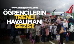 Karaelmas İlkokulu Öğrencilerinin Tren ile Havalimanı gezisi…