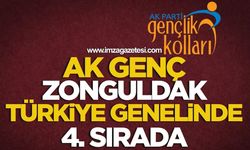 AK Genç Zonguldak , Türkiye Genelinde 4. Sırada