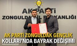 AK Parti Zonguldak Gençlik Kolları’nda bayrak değişimi