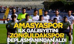 Amasyaspor İlk Galibiyetini Zonguldakspor Deplasmanından Aldı